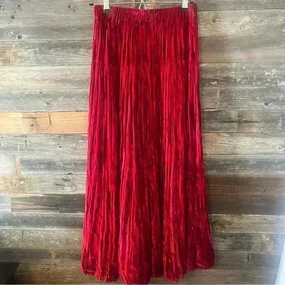 Vintage Sharon Young Velvet Set Beautiful Red - Picture 4 of 10